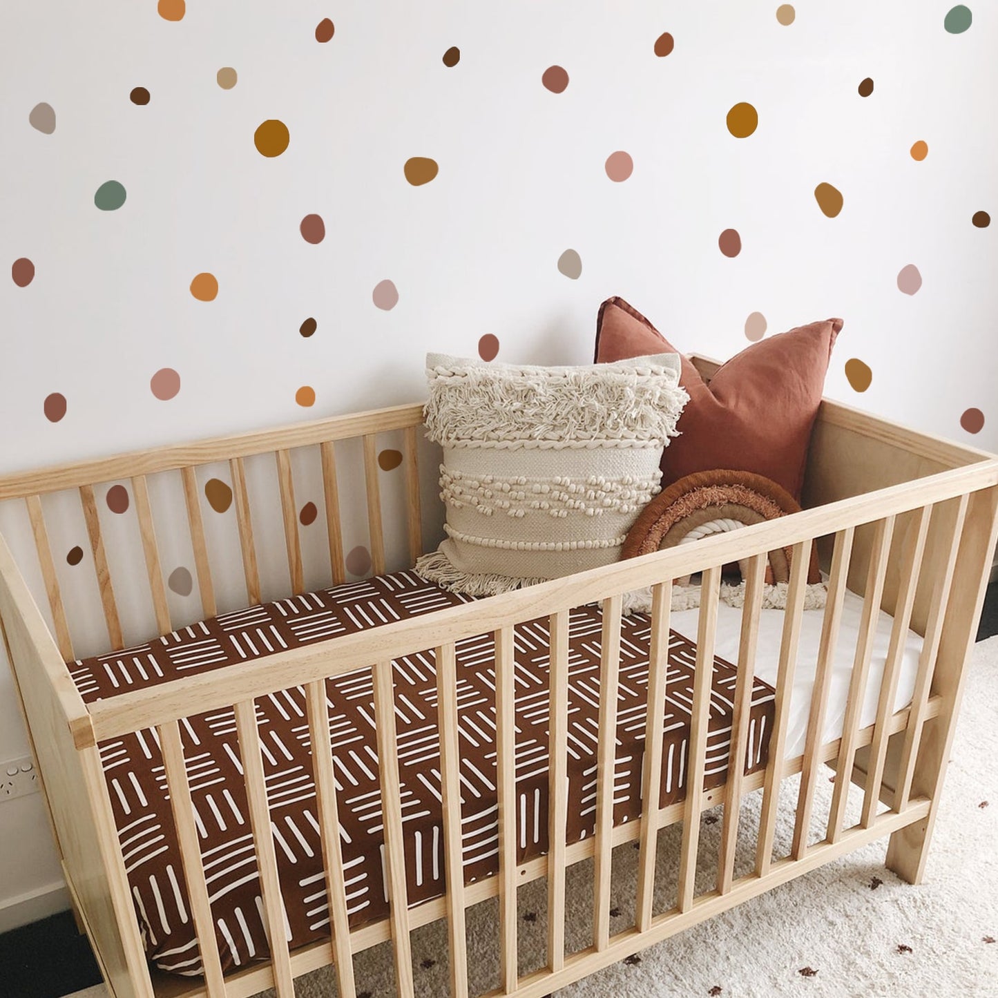 Infant Room Decor Nordic Warm Vintage Stickers